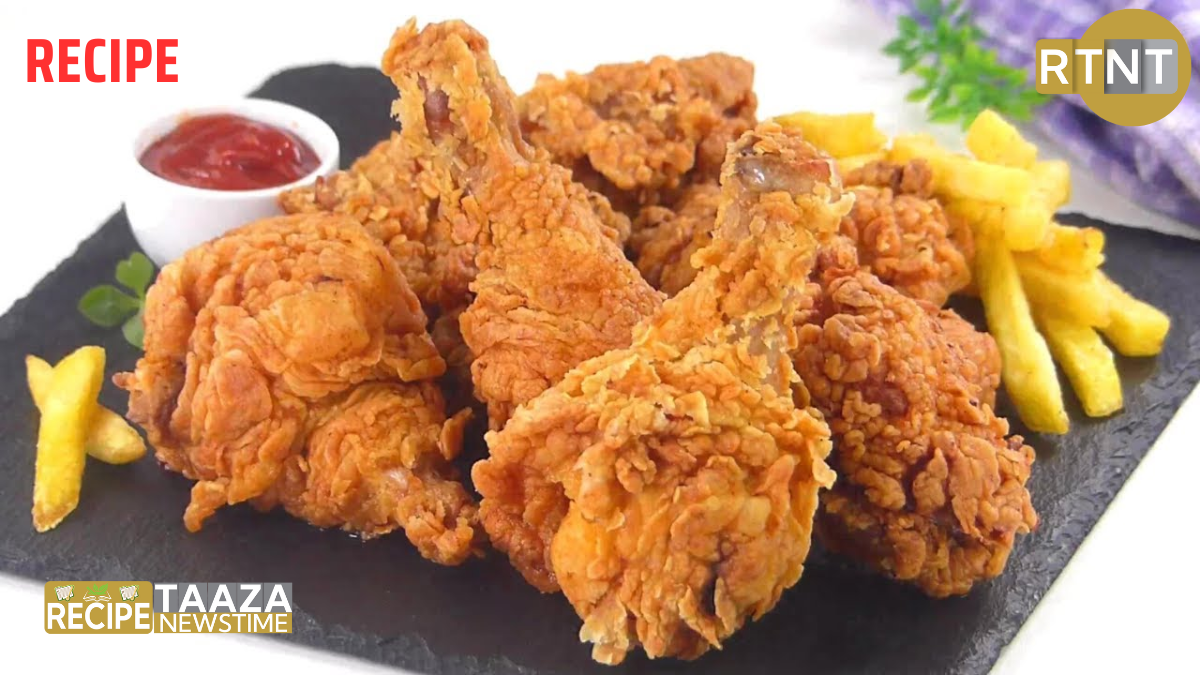 Homemade KFC Style Fried Chicken KFC स्टाइल फ्राइड चिकन बनाने की विधि