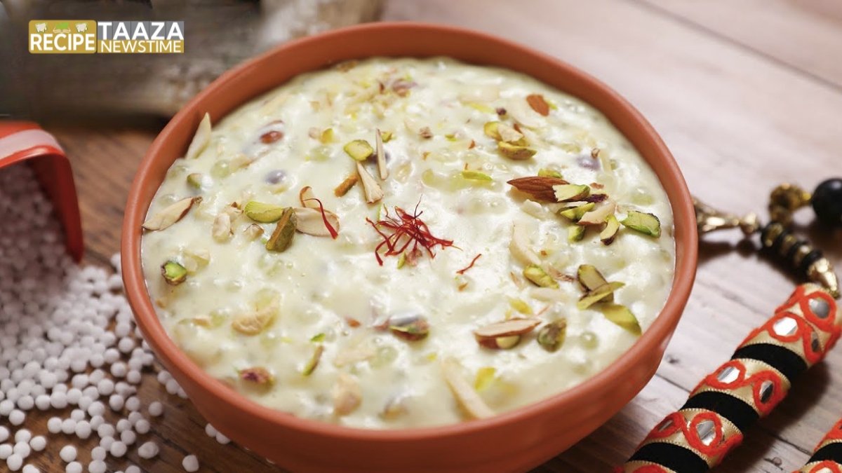 Sabudana Kheer Recipe