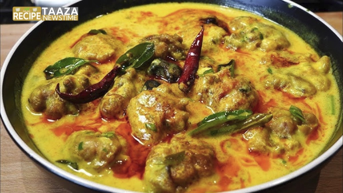 Pakoda Kadhi Recipe