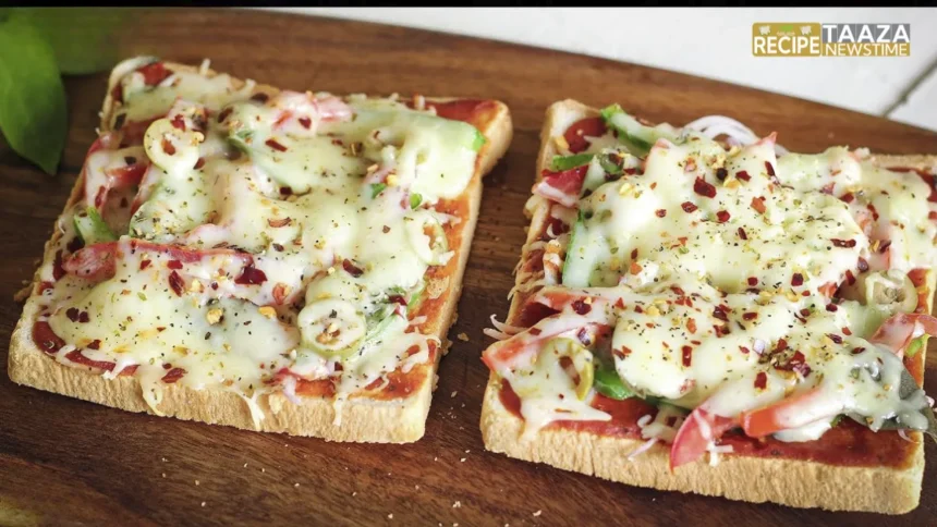 Bread Pizza Recipe